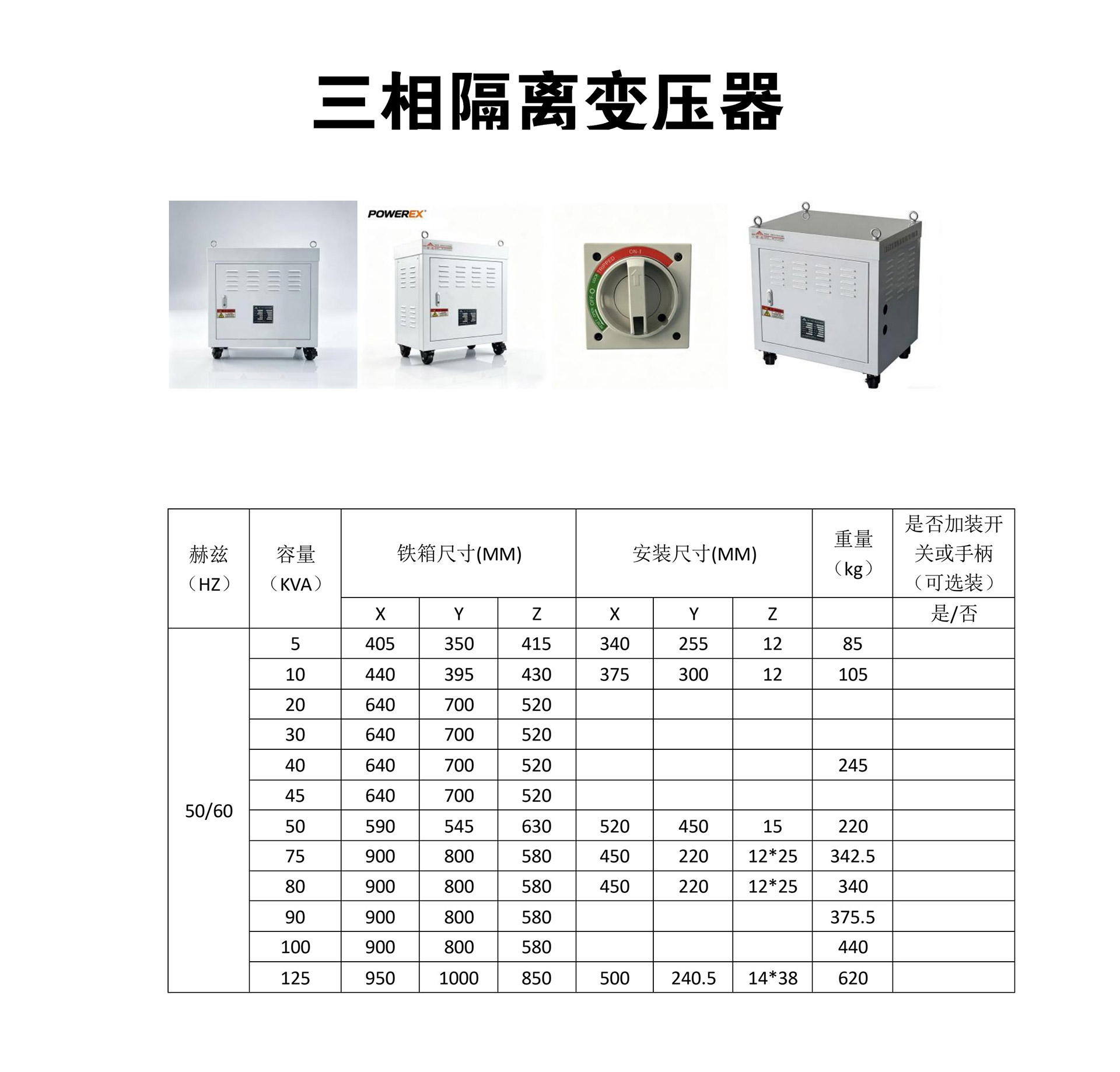日本-德国-瑞士-慢走丝-火花机-CNC机床专用干式隔离变压器_page_0004